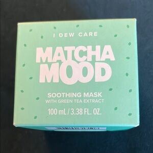 Matcha Mood Soothing Skincare Mask with Green Tree Extract from South Korea